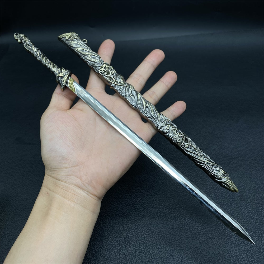 Cool Weapons Chinese Style Swords Metal Tiny Sword Replica 8 Options - Tophatter Daily Deals