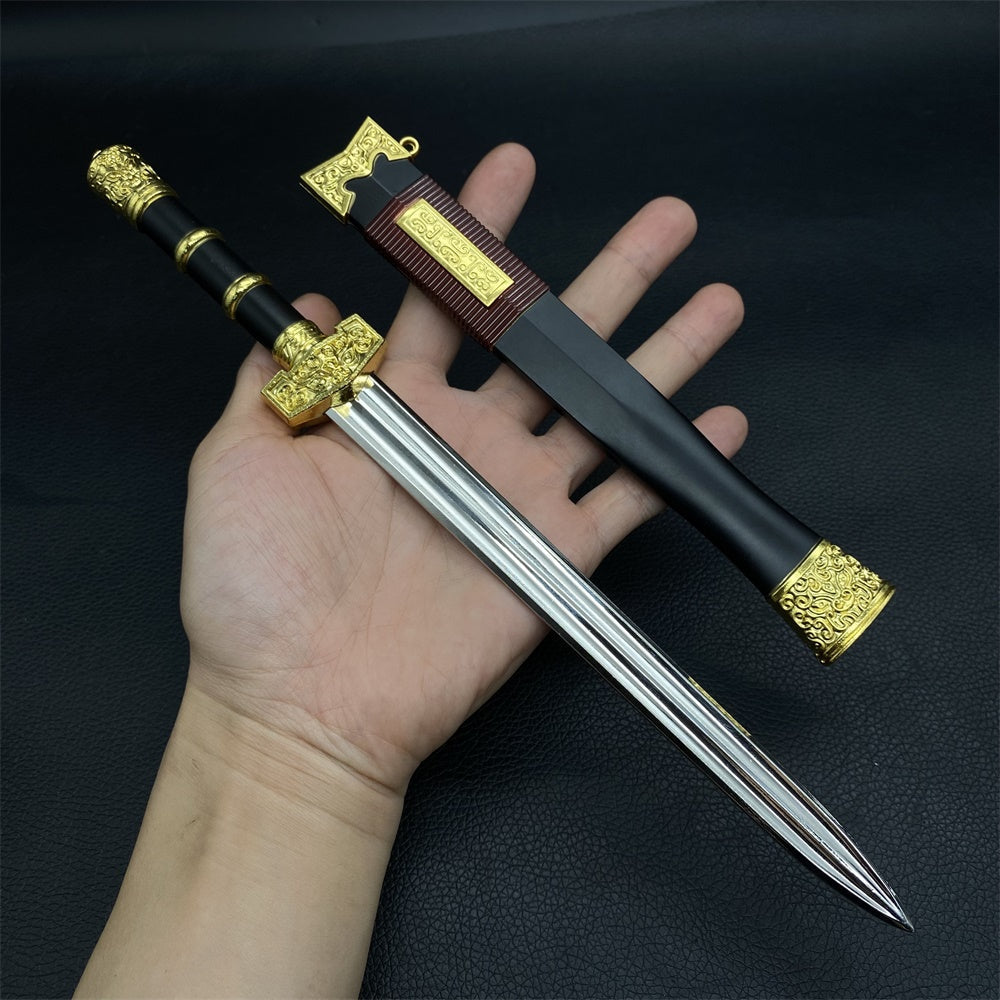 Cool Weapons Chinese Style Swords Metal Tiny Sword Replica 8 Options - Tophatter Daily Deals