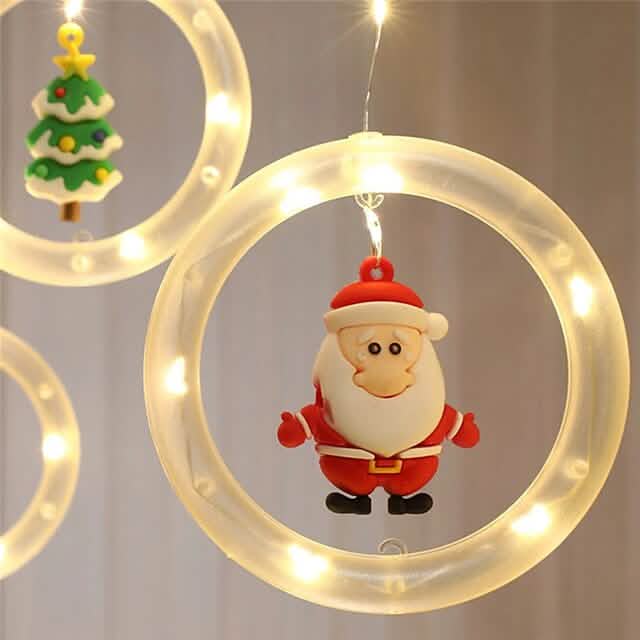 Chiristmas Lights LED Holiday Light Seasonal Decor - Tophatter Daily Deals