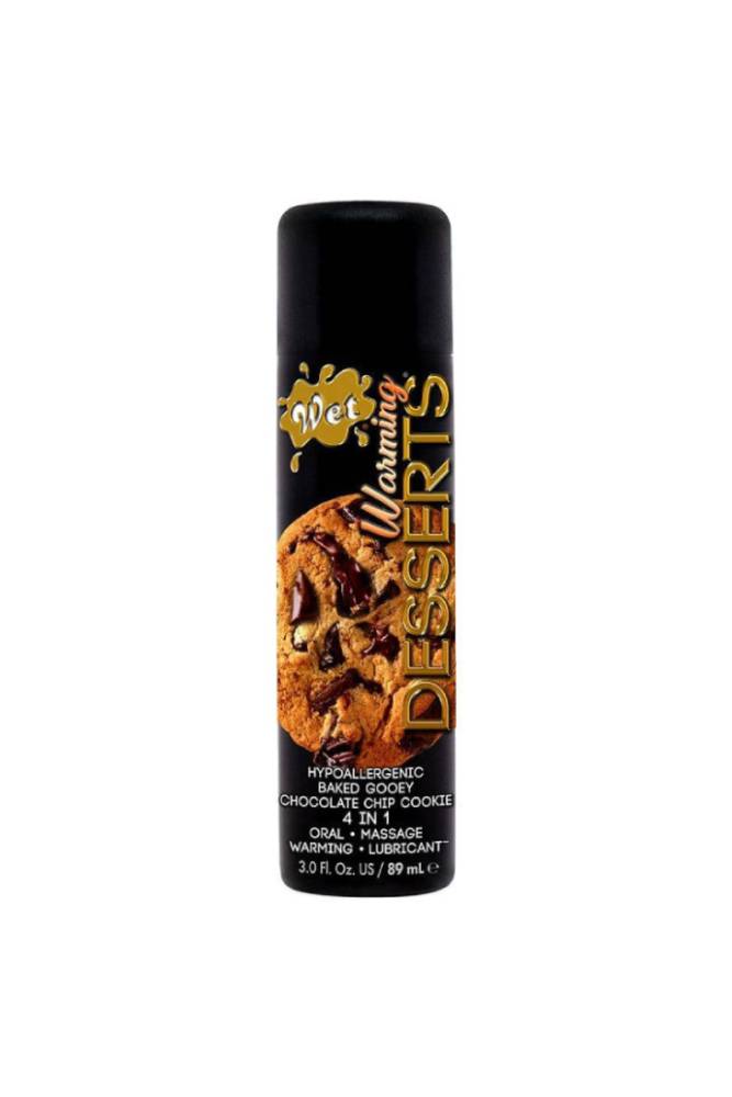 Wet - Warming Desserts Flavored Lubricant - Chocolate Chip Cookie - 3oz Liquid - Tophatter Daily Deals