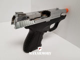 Zoraki 906 Chrome - Front Firing 9mm Blank Gun - Tophatter's Weapons'N'Deals Blank Firing Replica Guns - Tophatter Daily Deals