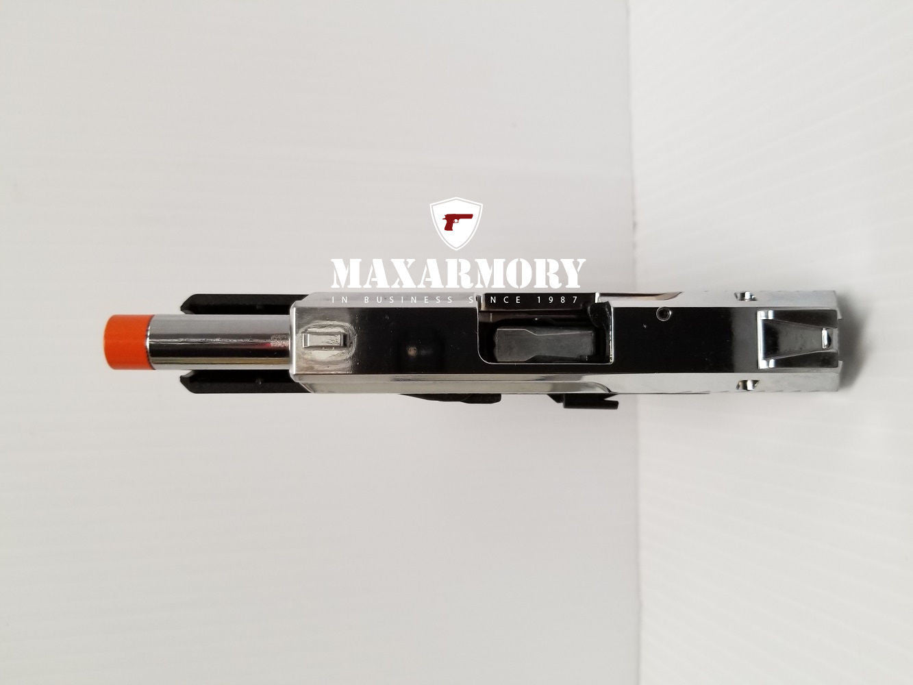 Zoraki 906 Chrome - Front Firing 9mm Blank Gun - Tophatter's Weapons'N'Deals Blank Firing Replica Guns - Tophatter Daily Deals