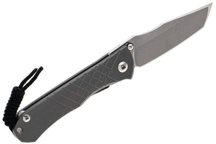 Chris Reeve Knives Umnumzaan - Left Handed - Tanto - Glass Blasted Han ...