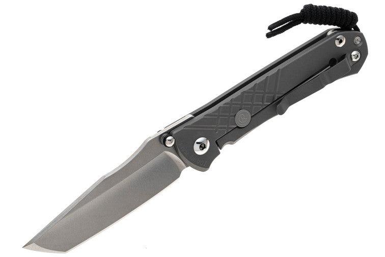 Chris Reeve Knives Umnumzaan - Left Handed - Tanto - Glass Blasted Handle - UMN-1015 - Tophatter Daily Deals