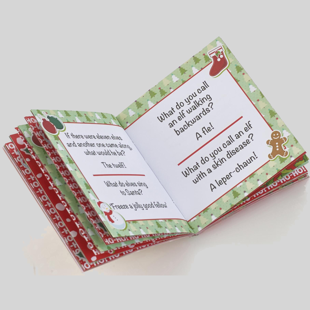Christmas Cracker Joke Book - Gifts For Christmas Books - Tophatter Daily Deals