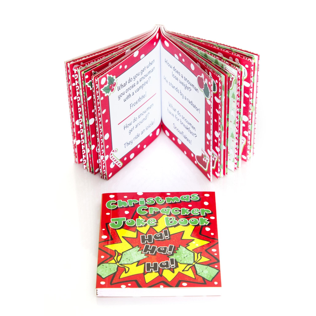 Christmas Cracker Joke Book - Gifts For Christmas Books - Tophatter Daily Deals