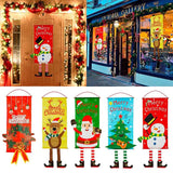 Christmas Door Hanging Flag Decor Seasonal Decor - Tophatter Daily Deals