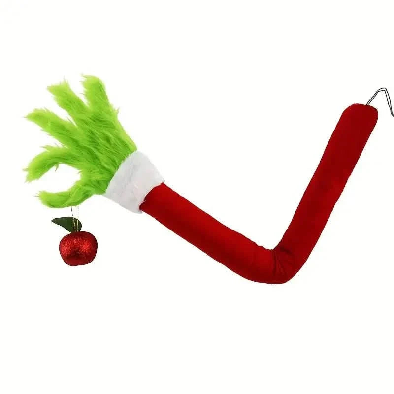Christmas Poseable Bendable Grinch Furry Elf Decorations Seasonal Decor - Tophatter Daily Deals