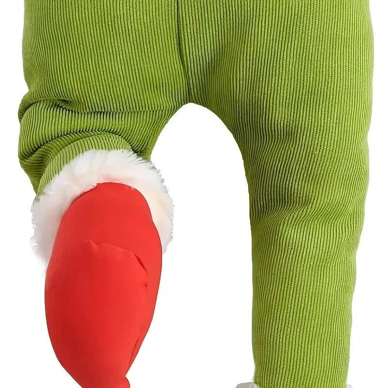 Christmas Thief Stole Burlap Pose Seasonal Decor - Tophatter Daily Deals