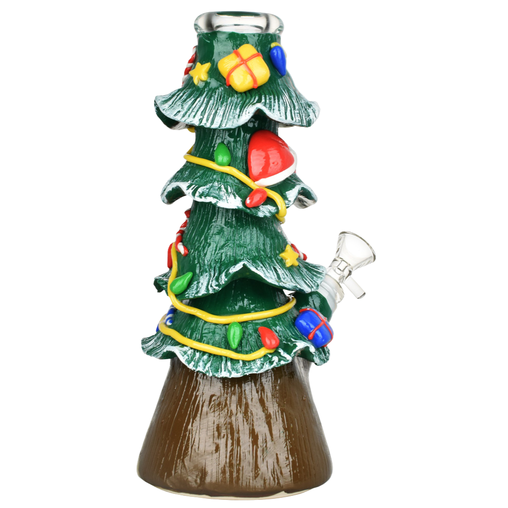Christmas Tree Beaker Bong Bongs - Tophatter Daily Deals