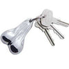 Brass Balls Motorcycle Biker Key Chain Funny Scrotum Nut Sack Key Chain - Tophatter Daily Deals