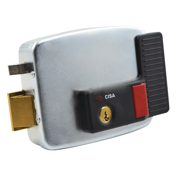 CISA ELECTRIC RIM GATE LOCK LHS W/ BUTTON - OUTWAR - Tophatter's Army Deals AUTOMATION - Tophatter Daily Deals