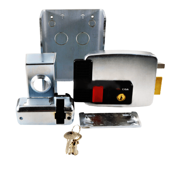 CISA ELECTRIC RIM GATE LOCK RHS W/ BUTTON - INWARD - Tophatter's Army Deals AUTOMATION - Tophatter Daily Deals