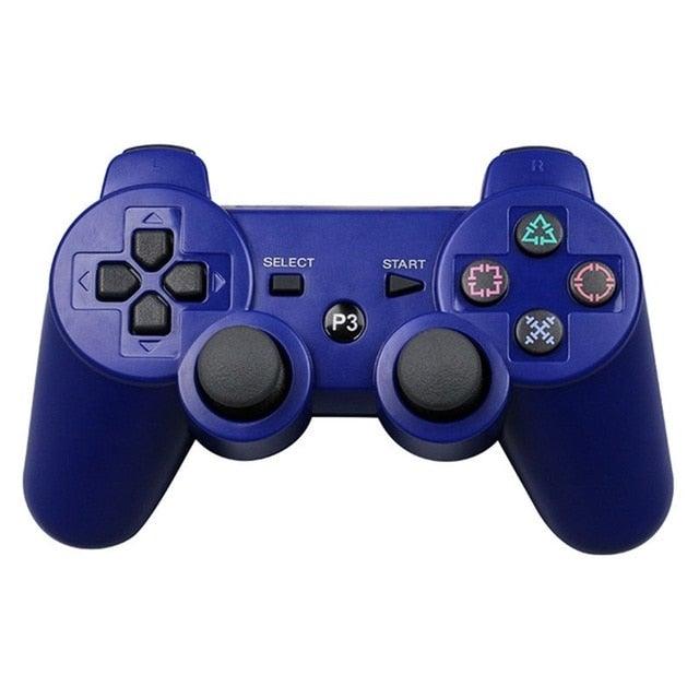 Classic Blue Bluetooth Wireless Joystick Gamepad Controller Compatible With PC Monitor Laptop Blue Video Games & Consoles - Tophatter Daily Deals