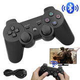 Classic Blue Bluetooth Wireless Joystick Gamepad Controller Compatible With PC Monitor Laptop Video Games & Consoles - Tophatter Daily Deals