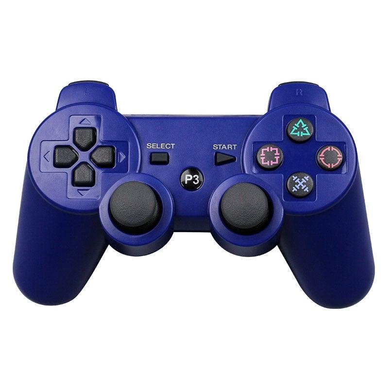 Classic Blue Bluetooth Wireless Joystick Gamepad Controller Compatible With PC Monitor Laptop Video Games & Consoles - Tophatter Daily Deals