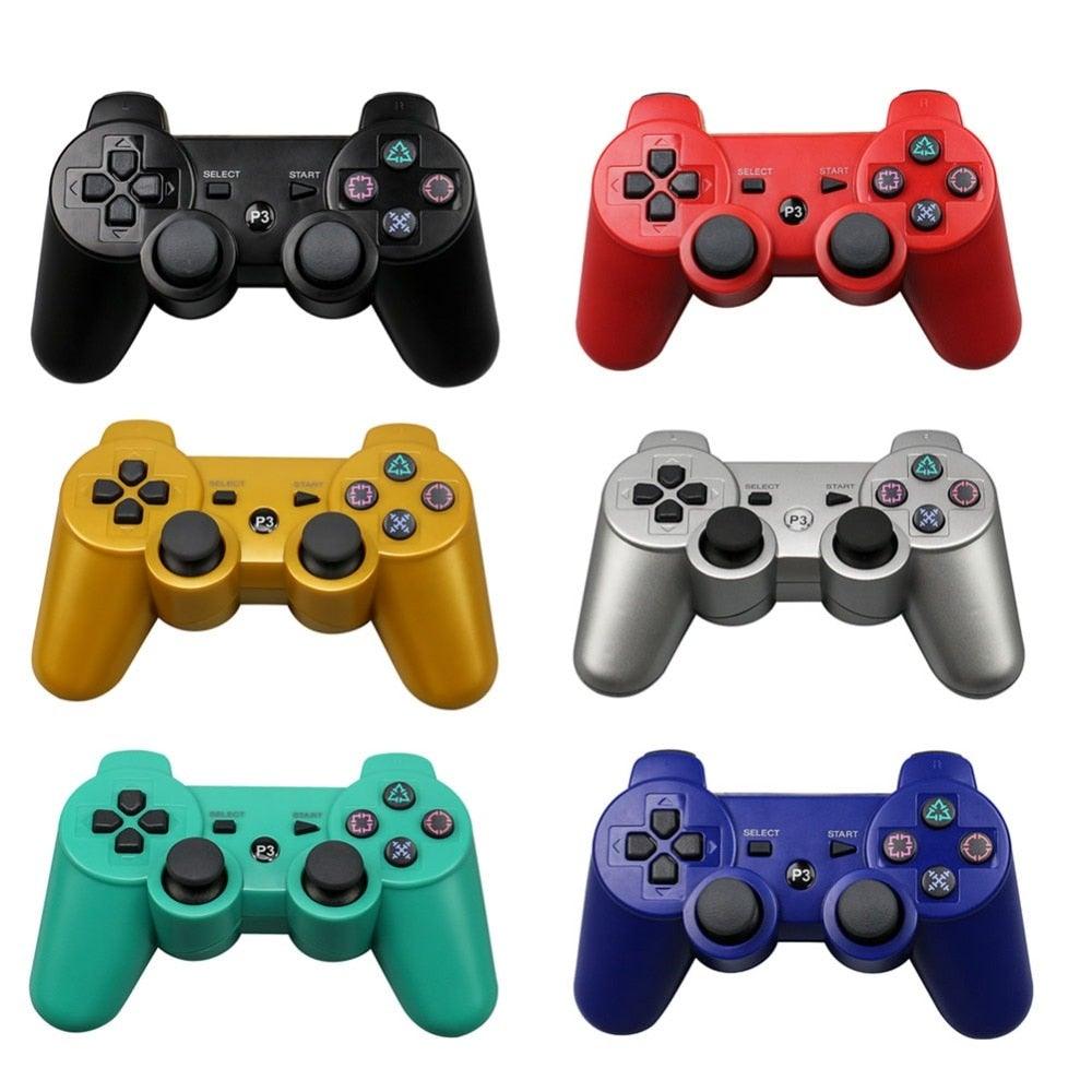 Classic Blue Bluetooth Wireless Joystick Gamepad Controller Compatible With PC Monitor Laptop Video Games & Consoles - Tophatter Daily Deals