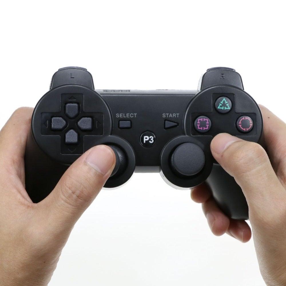 Classic Blue Bluetooth Wireless Joystick Gamepad Controller Compatible With PC Monitor Laptop Video Games & Consoles - Tophatter Daily Deals