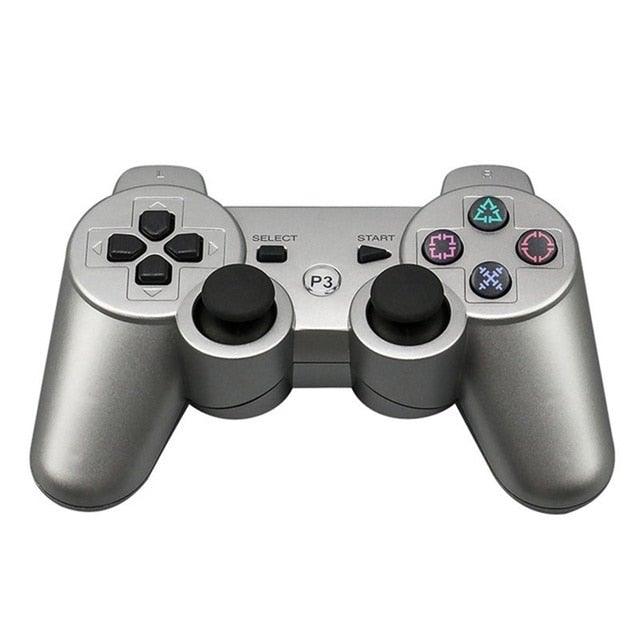 Classic Blue Bluetooth Wireless Joystick Gamepad Controller Compatible With PC Monitor Laptop Silver Video Games & Consoles - Tophatter Daily Deals