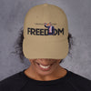 Charlie Kirk FREEDOM Hat, RIP Memorial American Flag Cap Khaki Hat - Tophatter Daily Deals