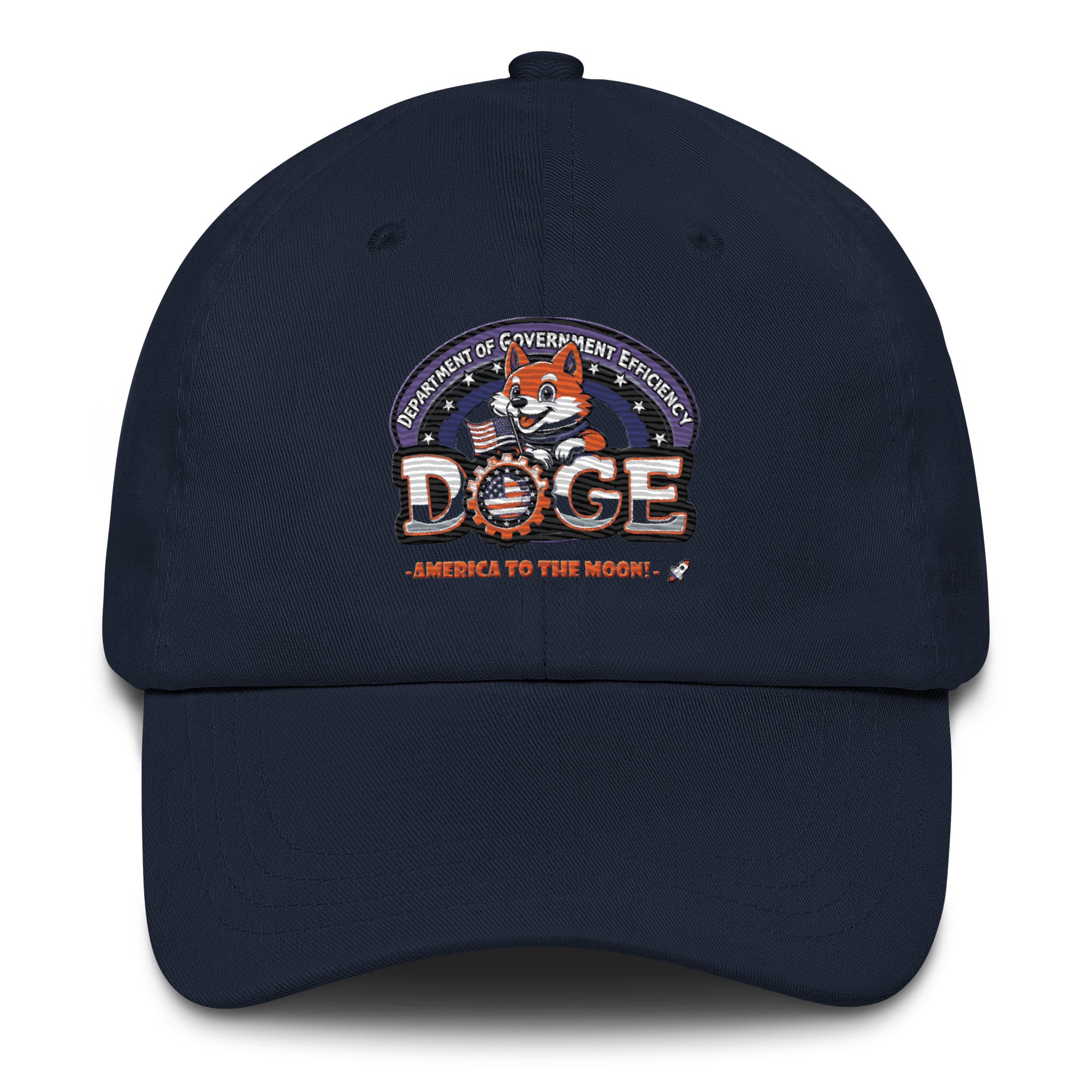 Official DOGE Department Of Government Efficiency Hat Navy D.O.G.E. Hats - Tophatter Daily Deals