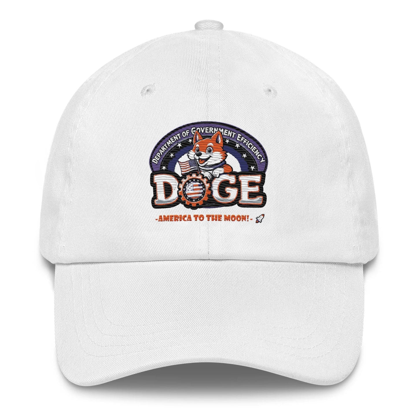 Official DOGE Department Of Government Efficiency Hat White D.O.G.E. Hats - Tophatter Daily Deals