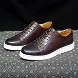 Classic Derby Comfortable Flat Shoes Men Shoes - Tophatter Daily Deals