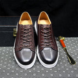 Classic Derby Comfortable Flat Shoes Men Shoes - Tophatter Daily Deals