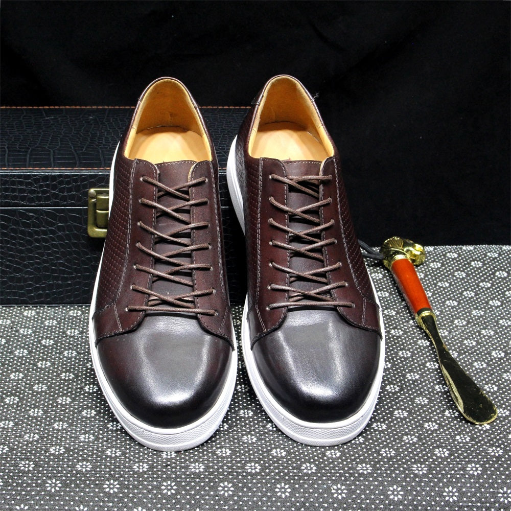 Classic Derby Comfortable Flat Shoes Men Shoes - Tophatter Daily Deals