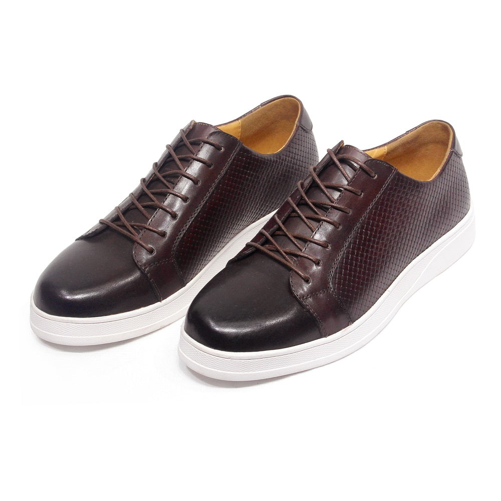 Classic Derby Comfortable Flat Shoes Brown Men Shoes - Tophatter Daily Deals
