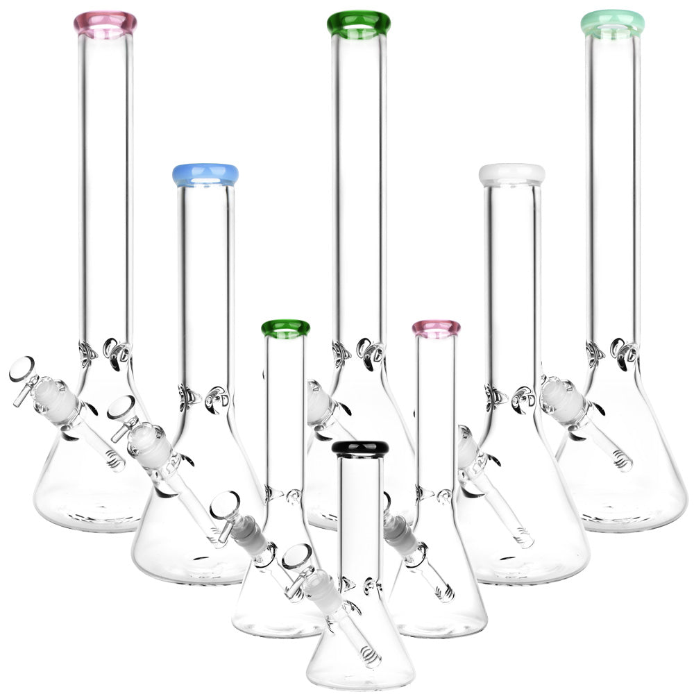 Classic Glass Beaker Bong Bongs - Tophatter Daily Deals