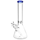 Classic Glass Beaker Bong Large Transparent Blue Glass Bongs - Tophatter Daily Deals