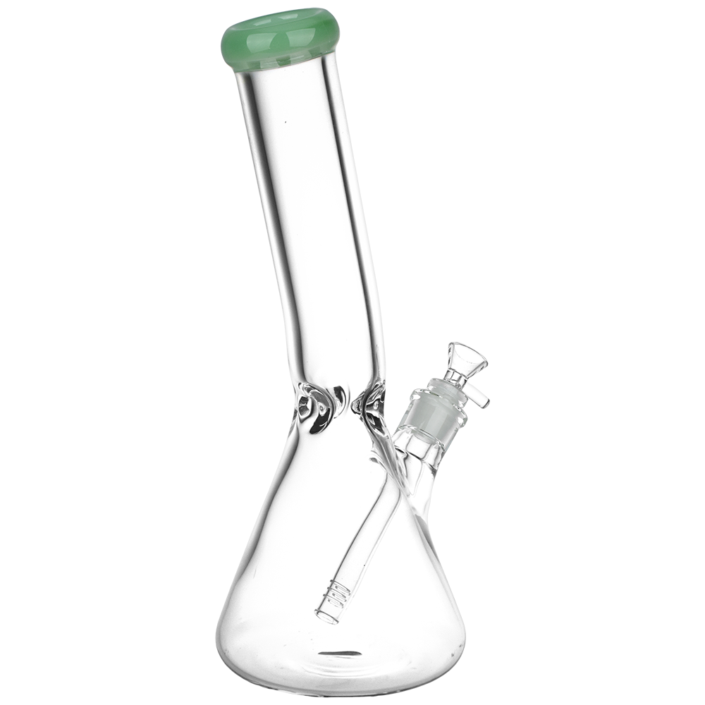 Classic Glass Bent Neck Beaker Bong Bongs - Tophatter Daily Deals