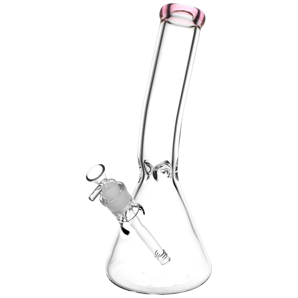 Classic Glass Bent Neck Beaker Bong Bongs - Tophatter Daily Deals
