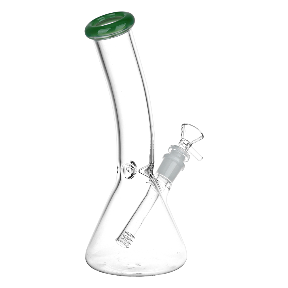 Classic Glass Bent Neck Beaker Bong Bongs - Tophatter Daily Deals