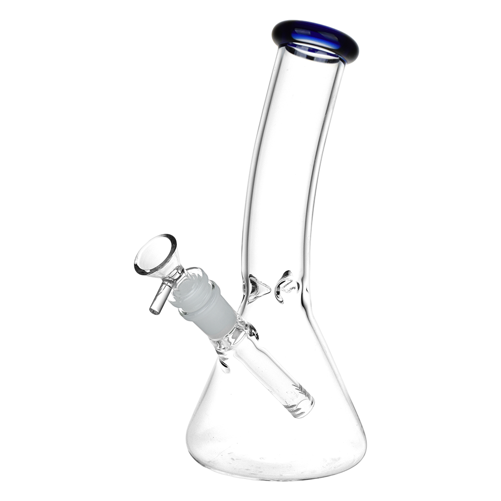 Classic Glass Bent Neck Beaker Bong Bongs - Tophatter Daily Deals