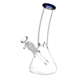 Classic Glass Bent Neck Beaker Bong Bongs - Tophatter Daily Deals