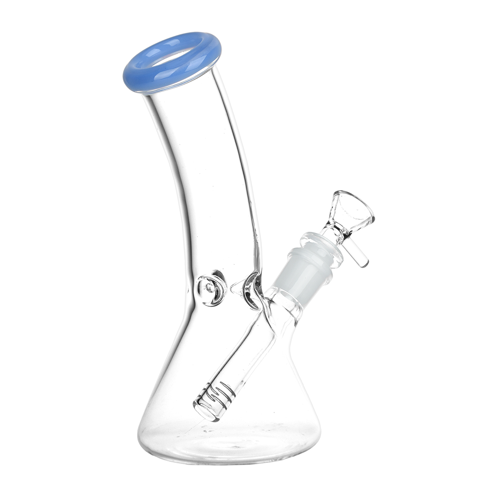 Classic Glass Bent Neck Beaker Bong Bongs - Tophatter Daily Deals