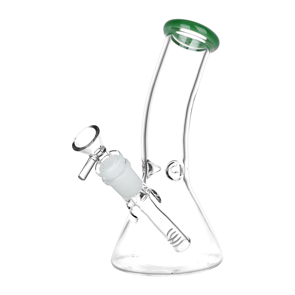 Classic Glass Bent Neck Beaker Bong Bongs - Tophatter Daily Deals