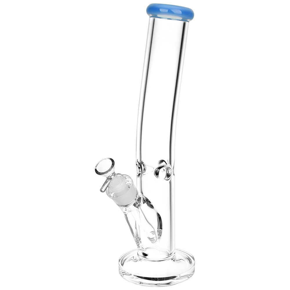SeshGear Classic Glass Bent Neck Straight Tube Bong Bongs - Tophatter Daily Deals