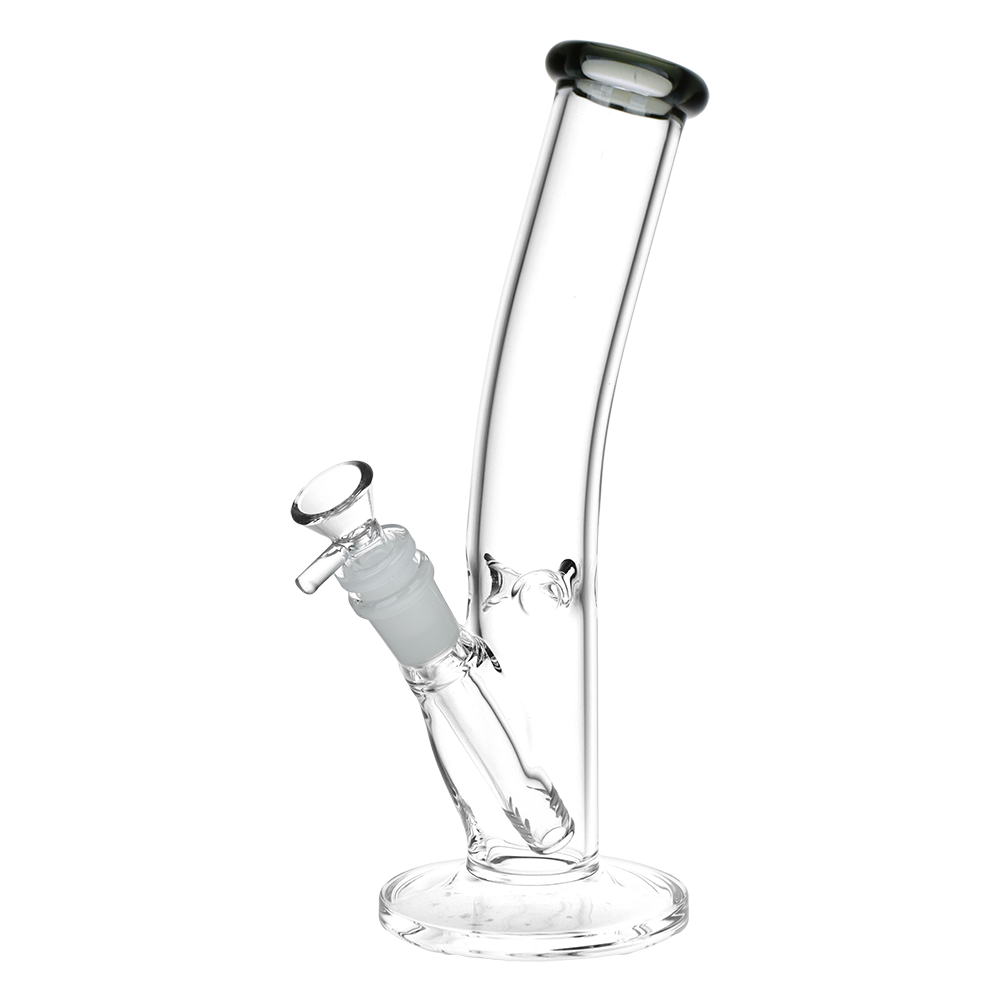 SeshGear Classic Glass Bent Neck Straight Tube Bong Bongs - Tophatter Daily Deals