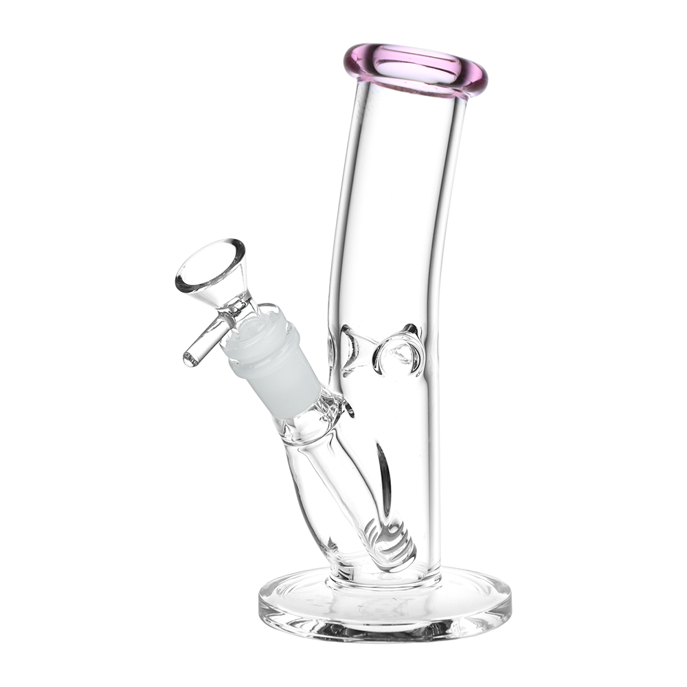 SeshGear Classic Glass Bent Neck Straight Tube Bong Bongs - Tophatter Daily Deals