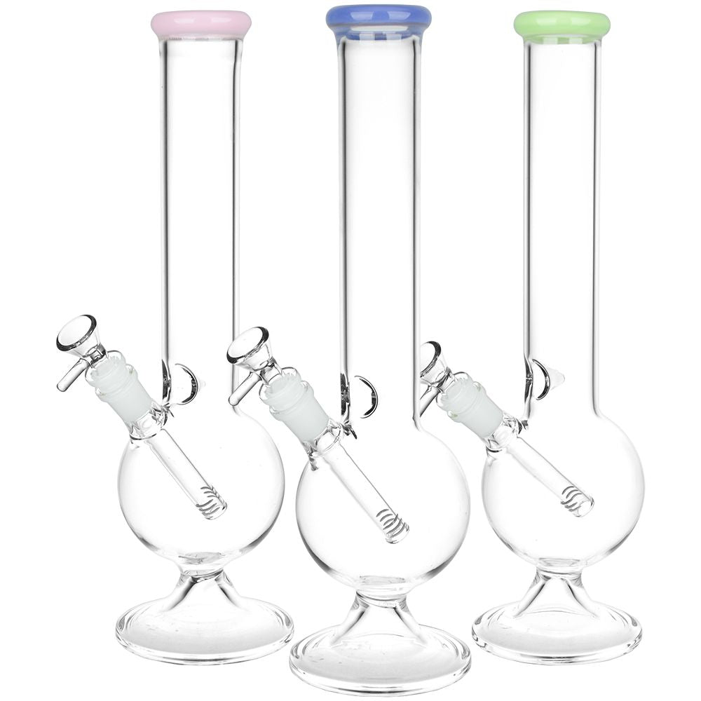 Classic Glass Bubble Base Bong Large Bongs - Tophatter Daily Deals