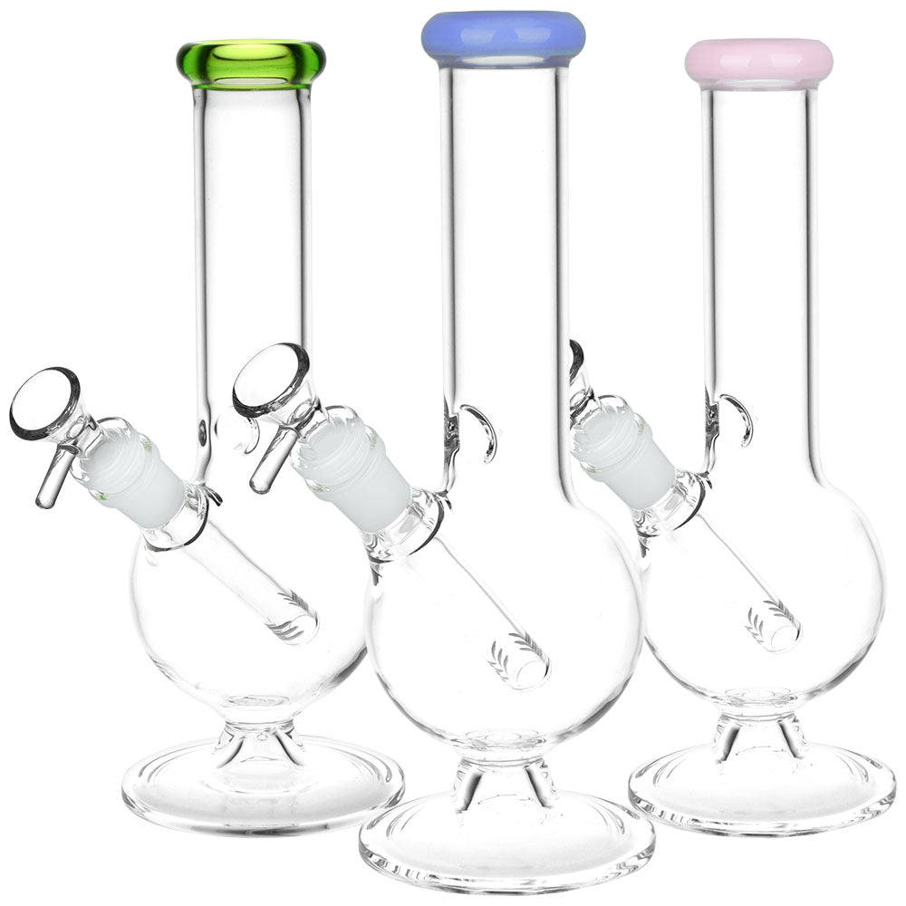 Classic Glass Bubble Base Bong Medium Bongs - Tophatter Daily Deals