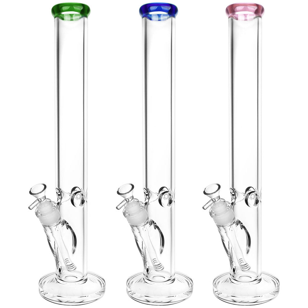 SeshGear Classic Glass Straight Tube Bong Extra Large Surprise Me! Bongs - Tophatter Daily Deals