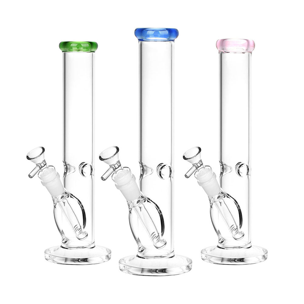 SeshGear Classic Glass Straight Tube Bong Medium Surprise Me! Bongs - Tophatter Daily Deals