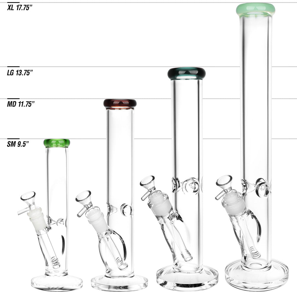 SeshGear Classic Glass Straight Tube Bong Bongs - Tophatter Daily Deals