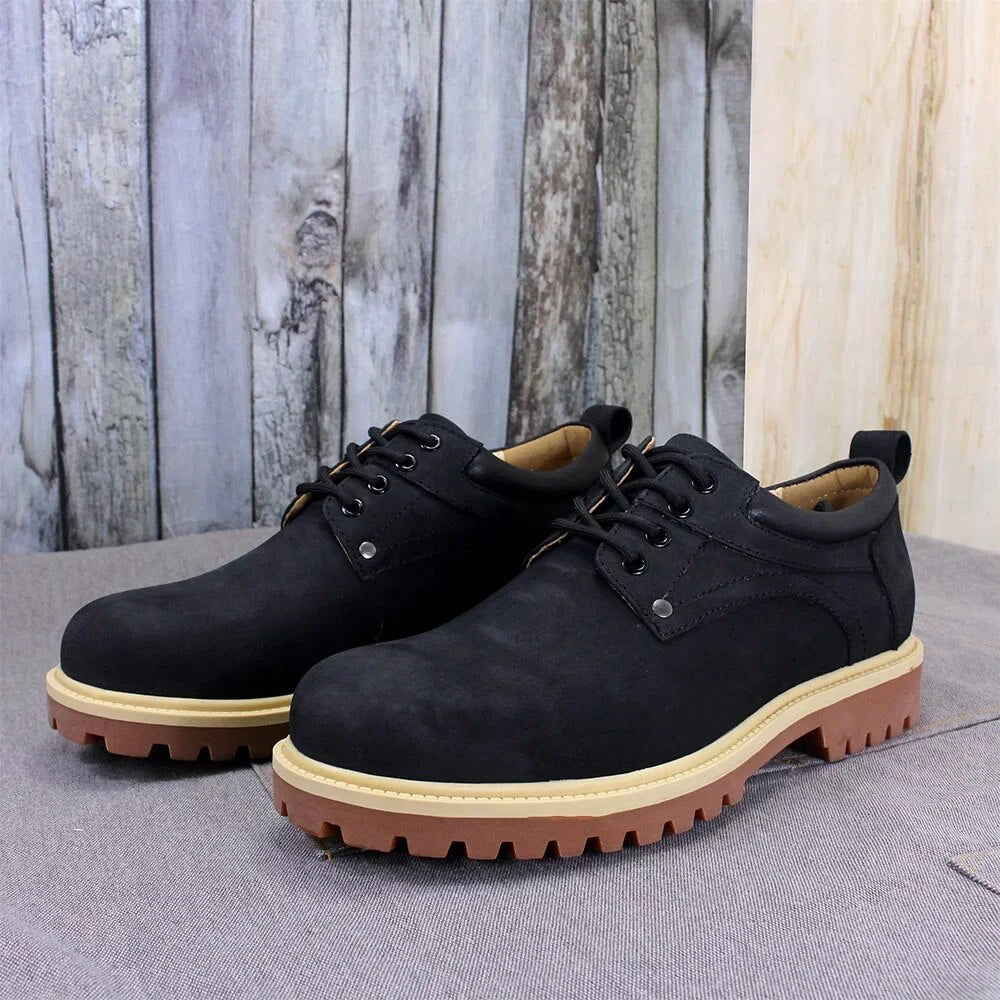 Classic Men's Waterproof Nubuck Chukka Hiking Boots Men Shoes - Tophatter Daily Deals
