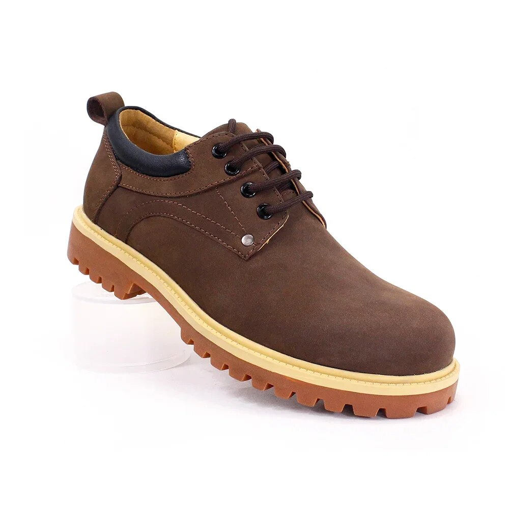 Classic Men's Waterproof Nubuck Chukka Hiking Boots Men Shoes - Tophatter Daily Deals