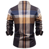 Classic Plaid Formal Business Executive Shirts Men's Shirts - Tophatter Daily Deals
